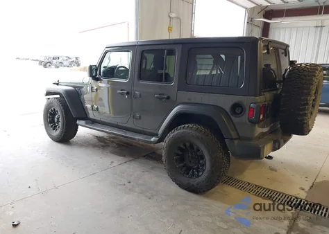 2019 Jeep Wrangler Unlimited Sport S 4X4 из США, поврежденный, VIN 1C4HJXDN3KW676151